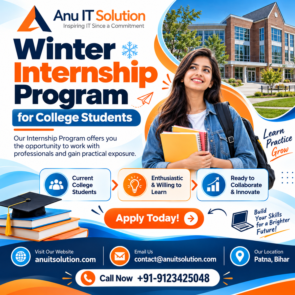 Winter training and internship in Patna